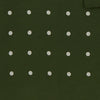 Olive Spot Silk Pocket Square