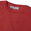 Crimson Fine Cashmere Crew Neck Jumper