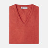 Crimson Fine Cashmere Slipover