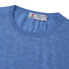 Sky Blue Fine Merino Crew Neck Jumper