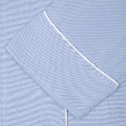 Ladies' Blue Cotton-Cashmere Pyjama Set