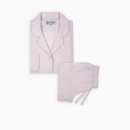 Ladies' Pink Cotton-Cashmere Pyjama Set Image 2