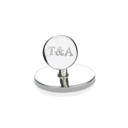 STERLING SILVER ART CUFFLINKS Image 1