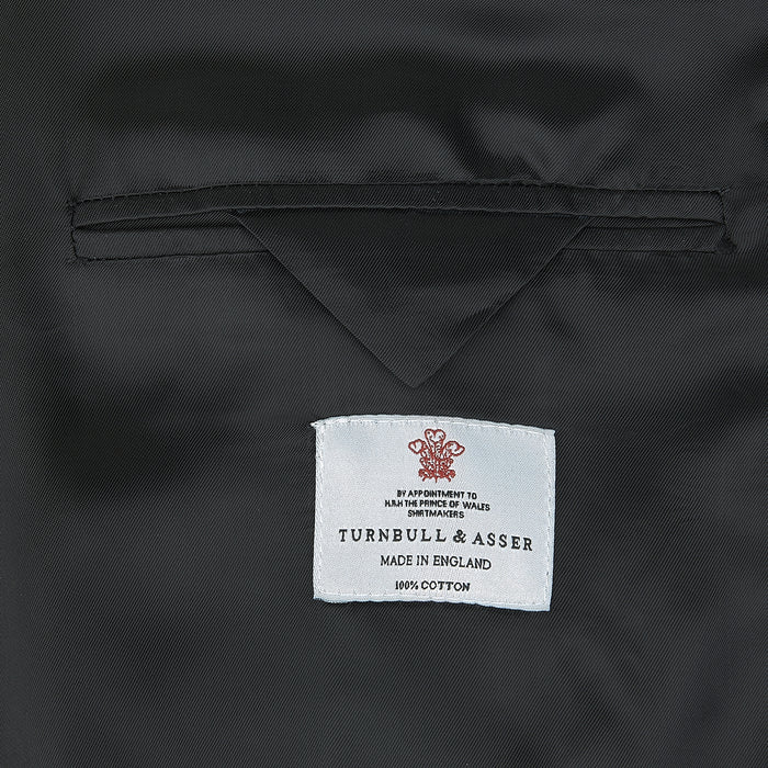Black Double Breasted Velvet Smoking Jacket Image 1