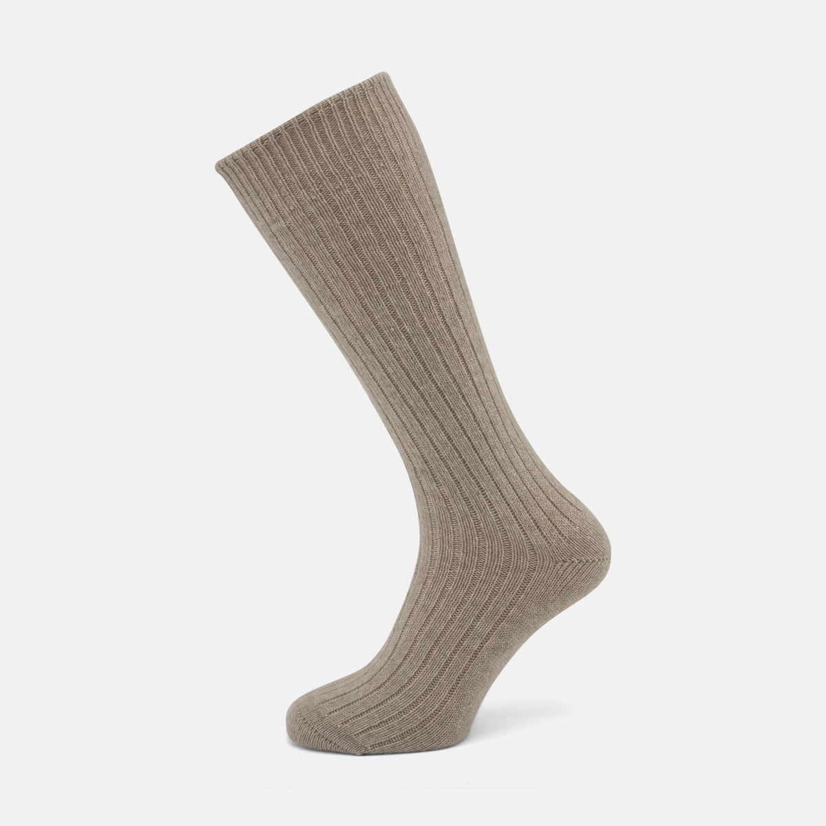 Light 3 4 Length Cashmere Socks