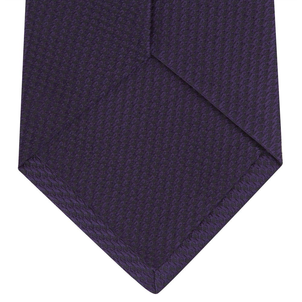 Plum Lace Silk Tie