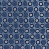 Blue Circle and Spot Silk Tie