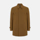Dark Khaki Cotton Car Coat