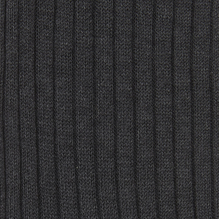 Dark Grey Short Cotton Socks Image 1
