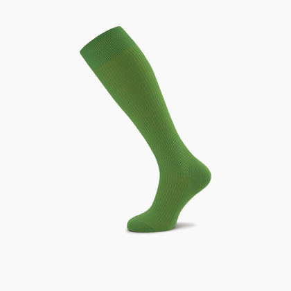 Green Long Merino Wool Socks Image 2