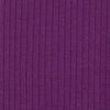 View 2 of product A single Magenta Long Merino Wool Sock by Turnbull & Asser is displayed side-on against a neutral background, showcasing its ribbed design, visible foot and calf, and representing the comfort and style of luxury men's socks.