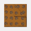 Yellow Starry Spots Silk Pocket Square