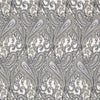View 3 of product A White and Yellow House Paisley Silk Pocket Square by Turnbull & Asser, featuring an elegant house paisley pattern and the brand name printed in the bottom right corner.