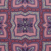 Pink Tiled Medallion Silk Pocket Square