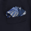 Blue Paradise Silk Pocket Square