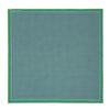 Green Rattan Silk Pocket Square