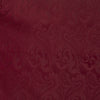 View 3 of product The Turnbull & Asser Burgundy House Paisley Hand-Rolled Silk Pocket Square features elegant paisley silk, expertly hand-rolled edges, and a classic fold—ideal for elevating black tie attire.