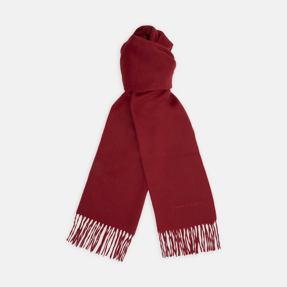 Carmine Pure Cashmere Scarf