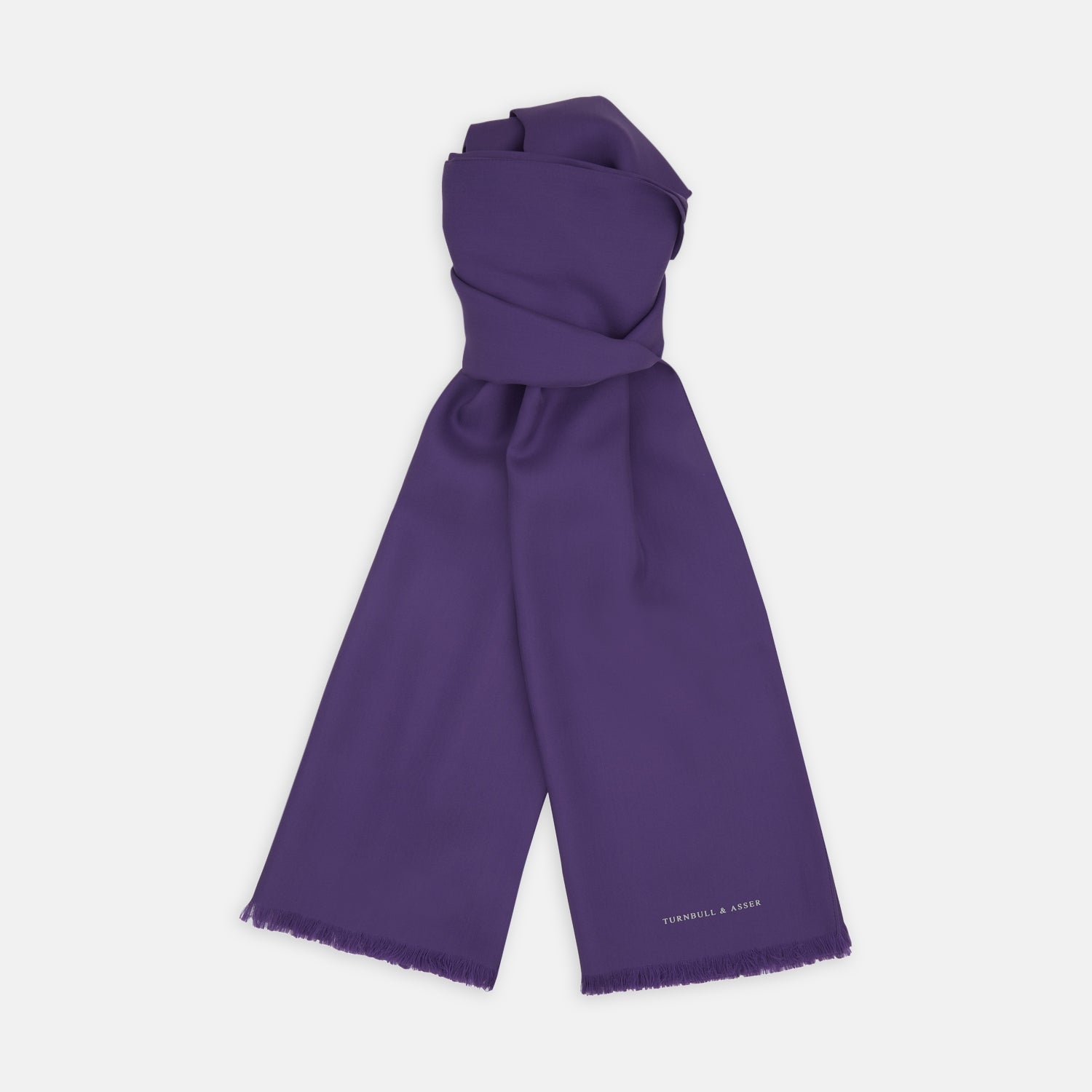Plain Silk Scarf