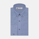 Weekend Fit Blue Cashmerello Light Shirt with Dorset Collar and 1-Button Cuffs