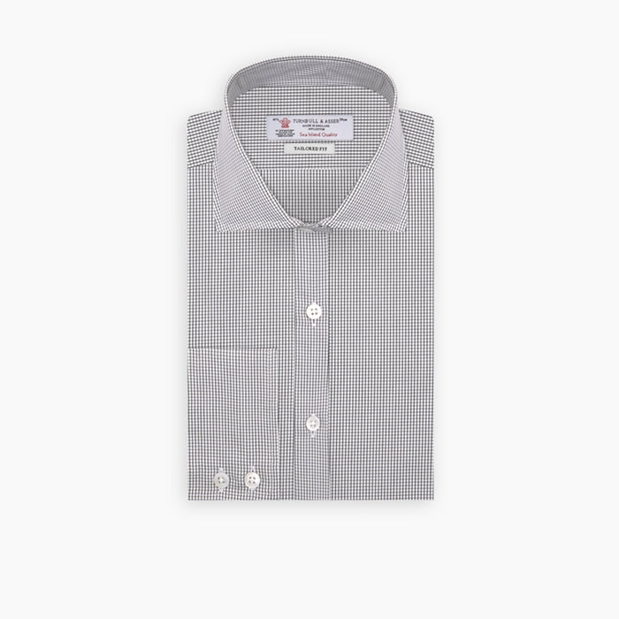 Checked Wool Car Coat Image 2