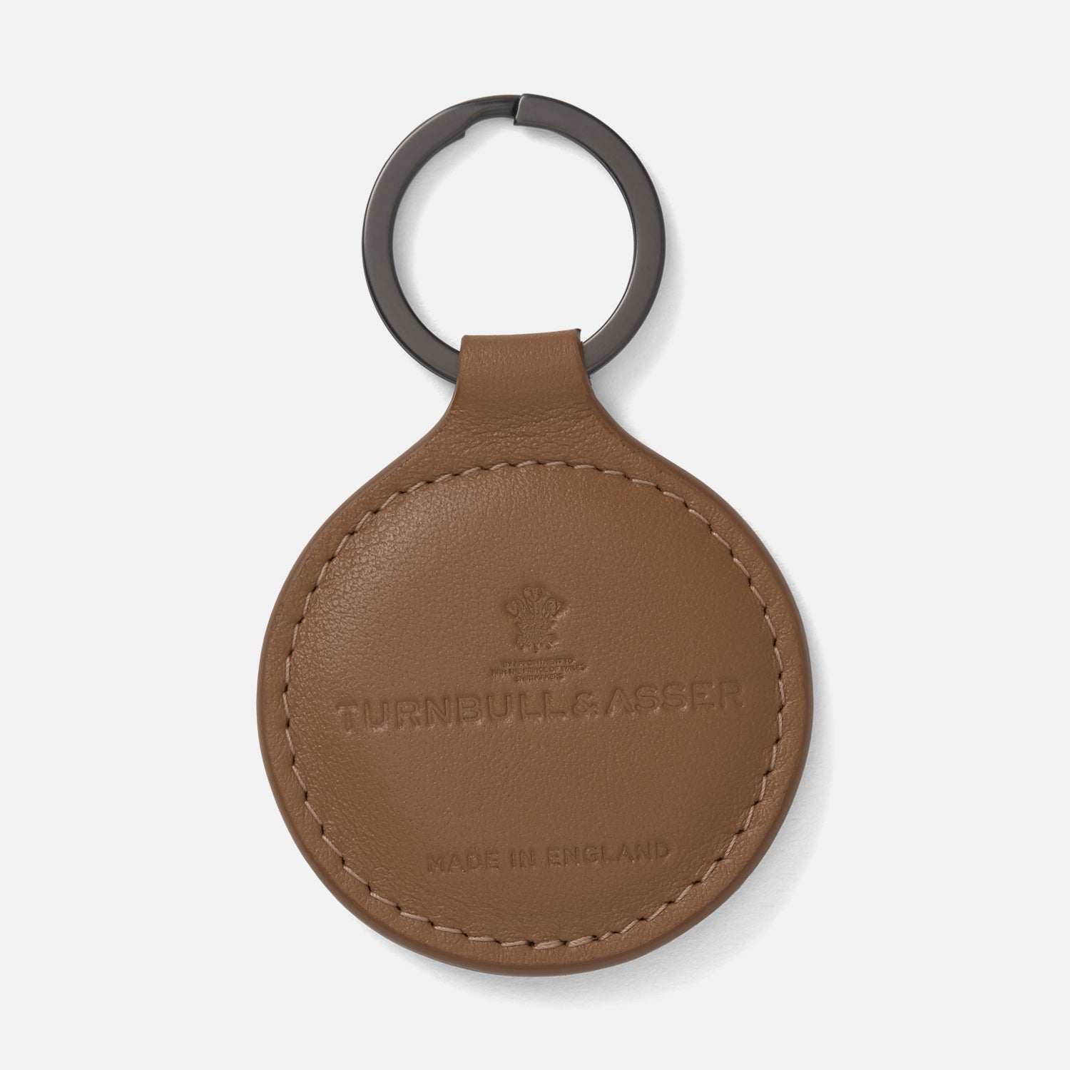 Peanut Leather Key Fob