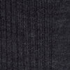 View 2 of product The Turnbull & Asser Dark Grey Mid-Length Merino Wool Sock, ideal as a men’s dress sock, is showcased upright against a plain light gray background.