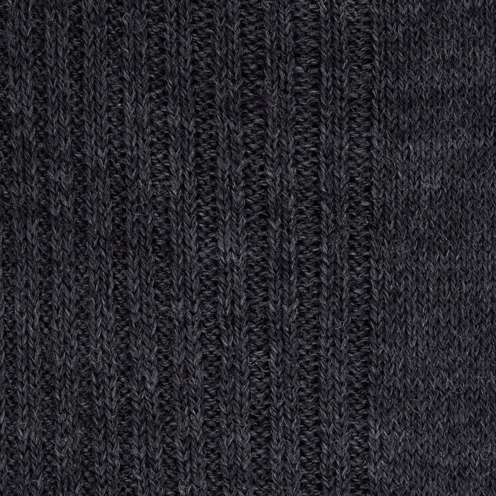 Dark Grey Mid-Length Merino Wool Socks Image 1