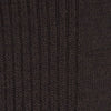 View 2 of product A single Chocolate Brown Mid-Length Merino Wool Sock by Turnbull & Asser is displayed upright against a plain white background, showcasing its luxury men’s sock style.