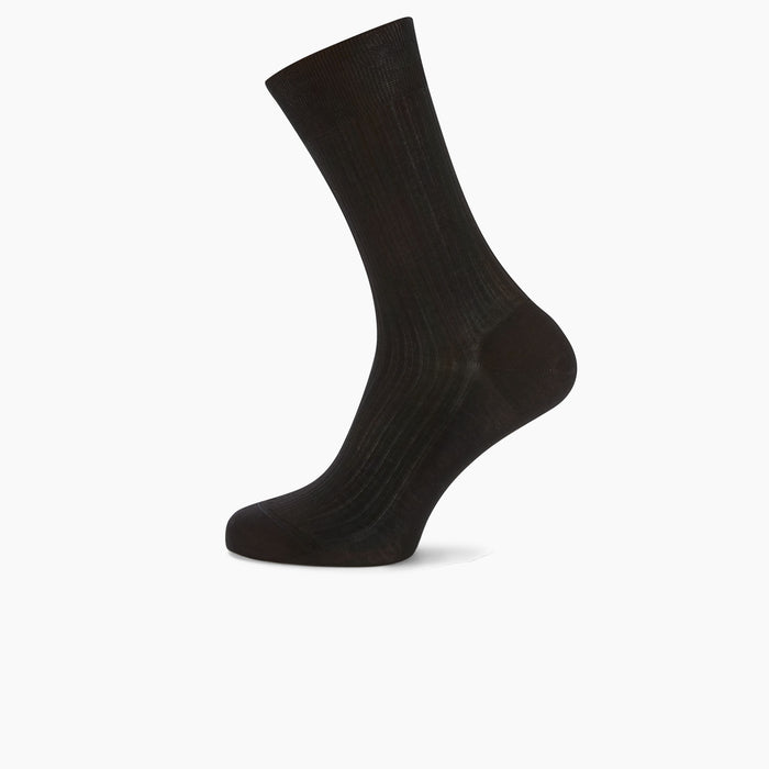 Black Short Cotton Socks Image 2
