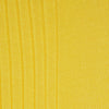 View 2 of product A single Yellow Short Cotton Sock by Turnbull & Asser, crafted from soft Egyptian cotton with ribbed texture and solid yellow cuff, heel, and toe, stands upright on a plain white background—a staple for any luxury sock collection.