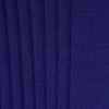 View 2 of product A single Purple Short Pure Cotton Sock by Turnbull & Asser is displayed against a plain light gray background, positioned as if worn on a right foot.