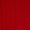 View 2 of product A single Scarlet Short Cotton Sock by Turnbull & Asser, in bright red, stands upright on a light gray background, displaying its side view and ribbed texture.