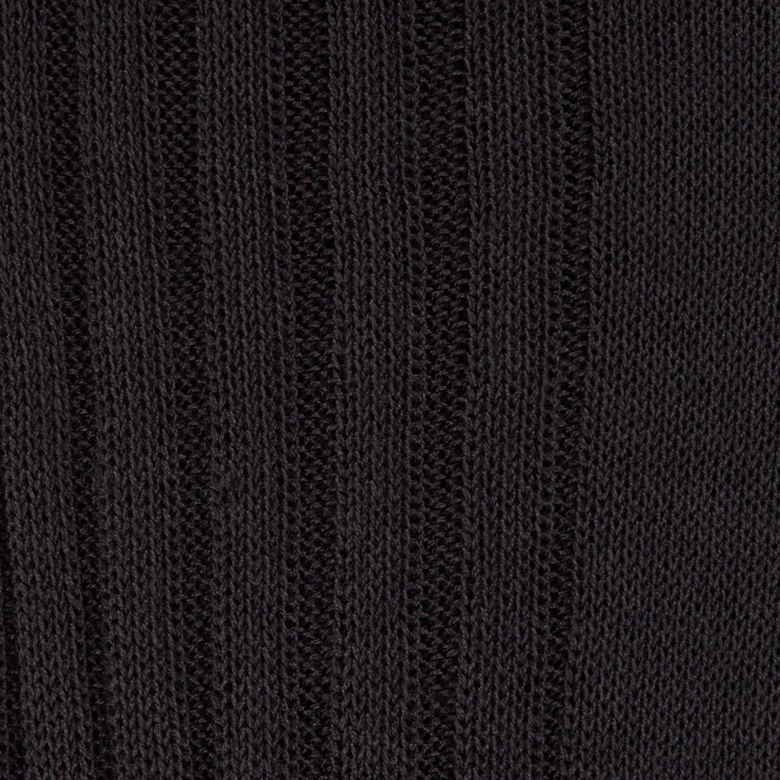 View 2 of product A single Charcoal Short Cotton Sock by Turnbull & Asser is shown in side profile on a white background, highlighting the heel and toe—a refined option for those seeking luxury men’s socks.