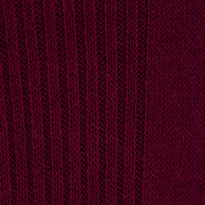 Bordeaux Long Merino Wool Socks Image 1