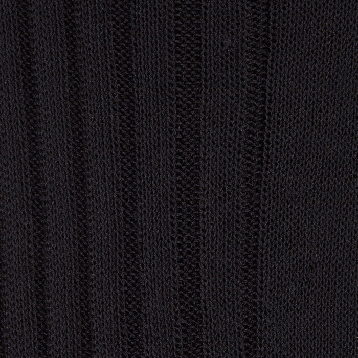Black Long Cotton Socks Image 1