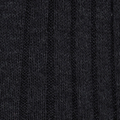 Dark Grey Long Cotton Socks