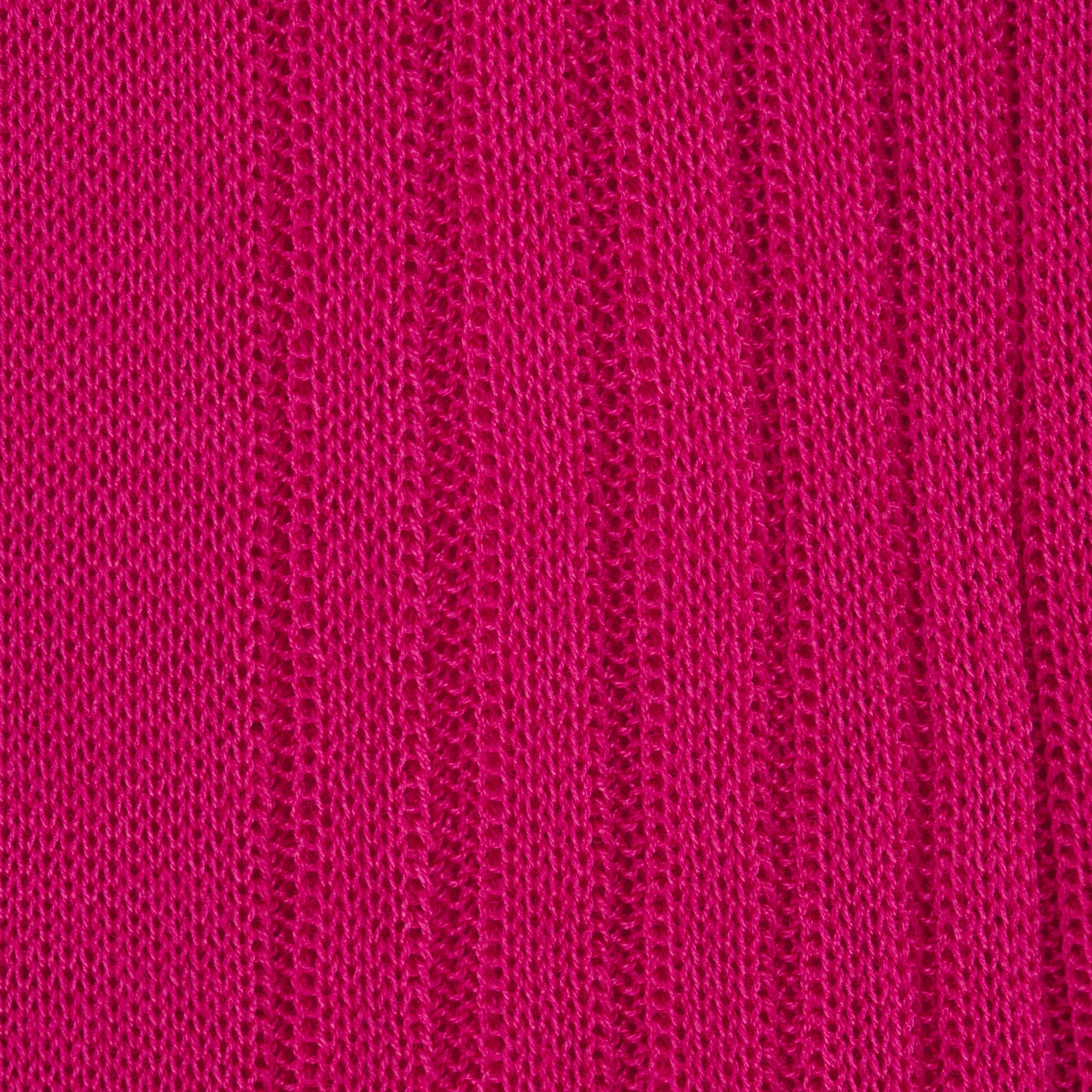 View 2 of product A single Hot Pink Short Cotton Sock by Turnbull & Asser, featuring a ribbed design, is displayed upright on a plain light gray background.