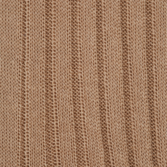 Ecru Long Cotton Socks Image 1