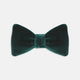 Green Velvet Bow Tie