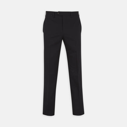 Navy Cotton Trousers