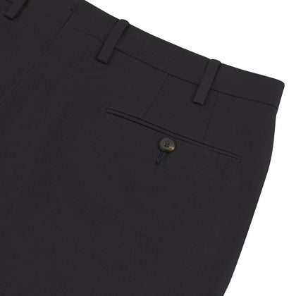 Navy Cotton Trousers