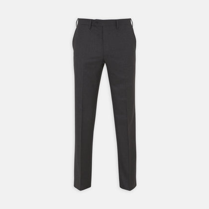 Brown Flannel Formal Chinos