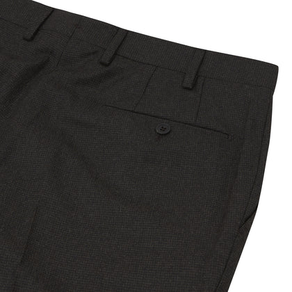 Brown Flannel Formal Chinos