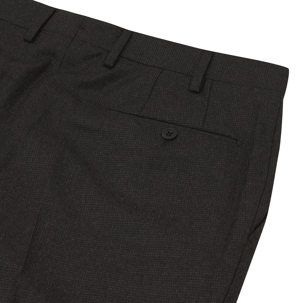 Brown Flannel Formal Chinos
