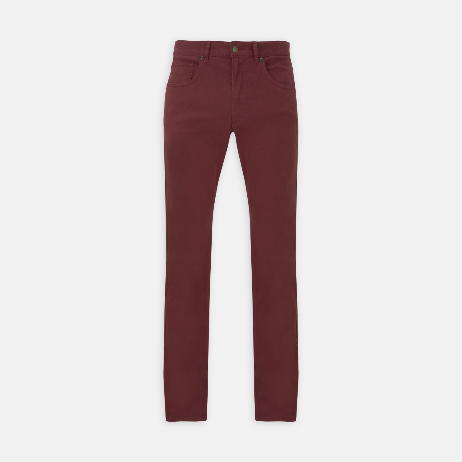 Image 1 of product Burgundy Cotton Five Pocket Trousers