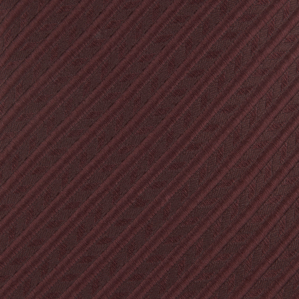 Burgundy Ottoman Silk Tie