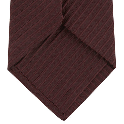 Burgundy Ottoman Silk Tie Image 3