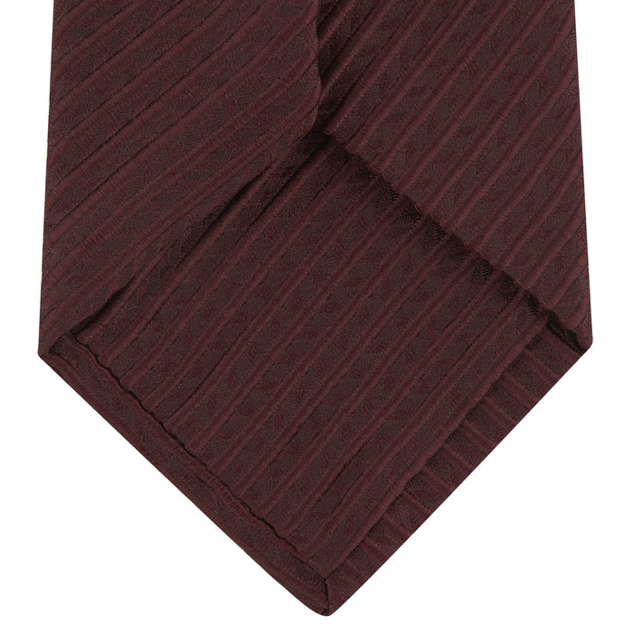 Burgundy Ottoman Silk Tie Image 3