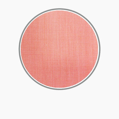 Coral Red End-on-End Cotton Fabric Image 2